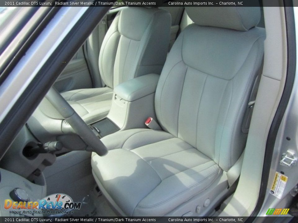 2011 Cadillac DTS Luxury Radiant Silver Metallic / Titanium/Dark Titanium Accents Photo #18