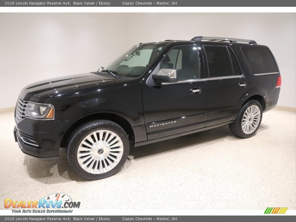 Black Velvet 2016 Lincoln Navigator Reserve 4x4 Photo #3