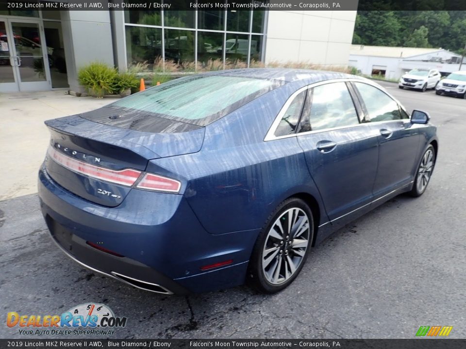 2019 Lincoln MKZ Reserve II AWD Blue Diamond / Ebony Photo #2