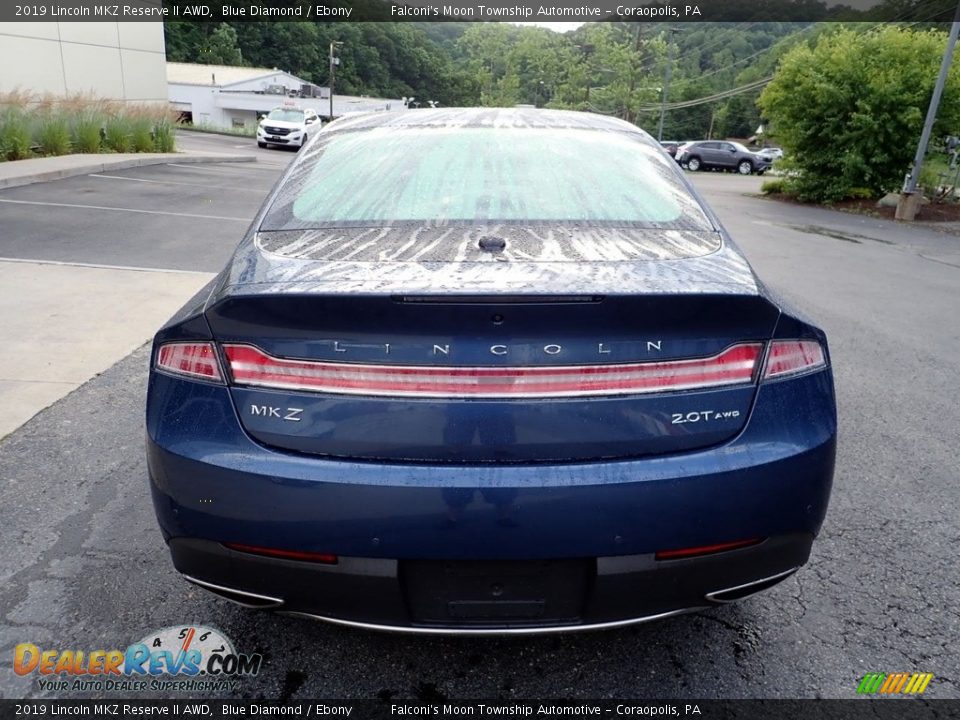 2019 Lincoln MKZ Reserve II AWD Blue Diamond / Ebony Photo #3