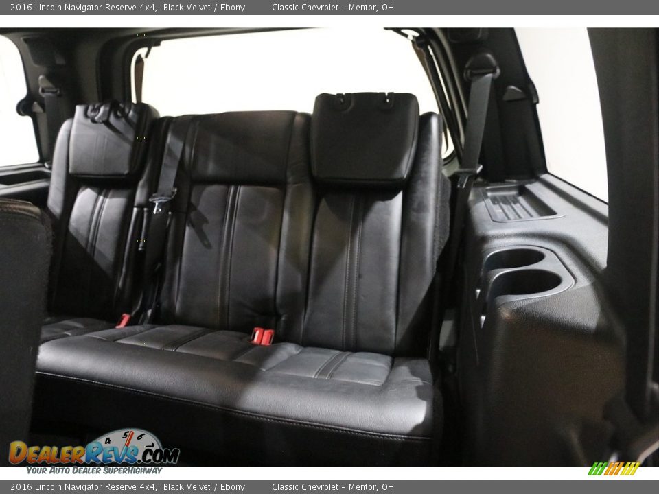 Rear Seat of 2016 Lincoln Navigator Reserve 4x4 Photo #19