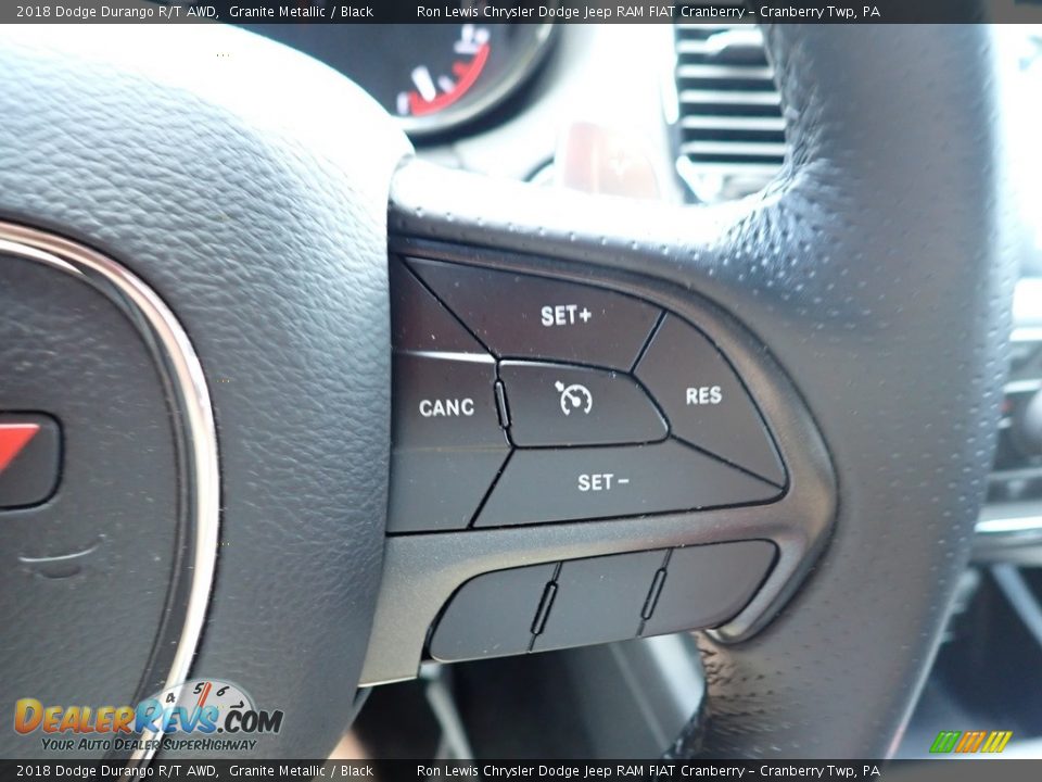 2018 Dodge Durango R/T AWD Granite Metallic / Black Photo #21