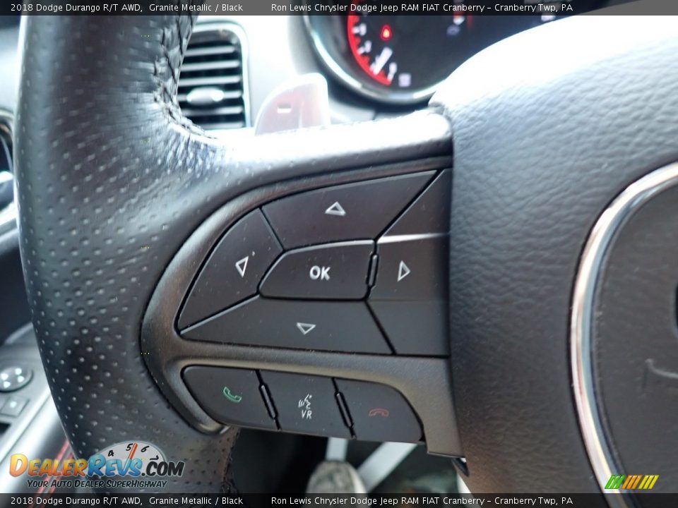 2018 Dodge Durango R/T AWD Granite Metallic / Black Photo #22