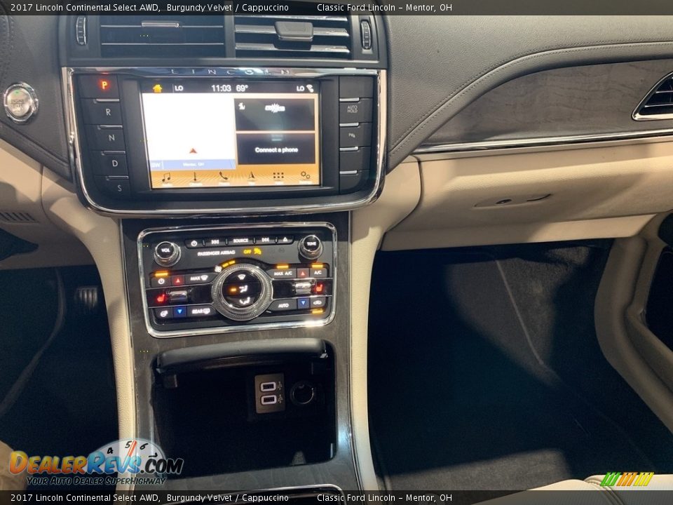 2017 Lincoln Continental Select AWD Burgundy Velvet / Cappuccino Photo #16