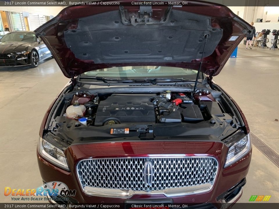 2017 Lincoln Continental Select AWD Burgundy Velvet / Cappuccino Photo #19