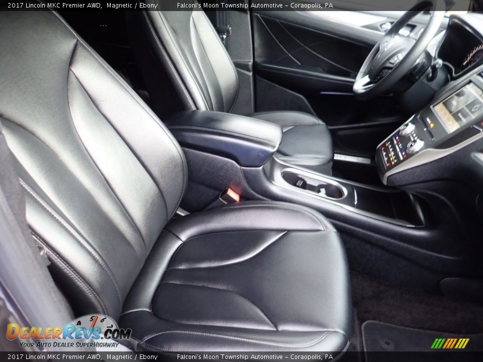 2017 Lincoln MKC Premier AWD Magnetic / Ebony Photo #11