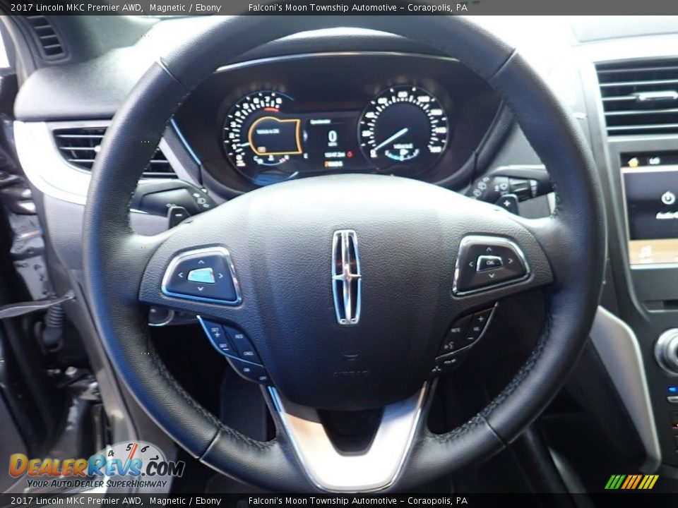 2017 Lincoln MKC Premier AWD Magnetic / Ebony Photo #21