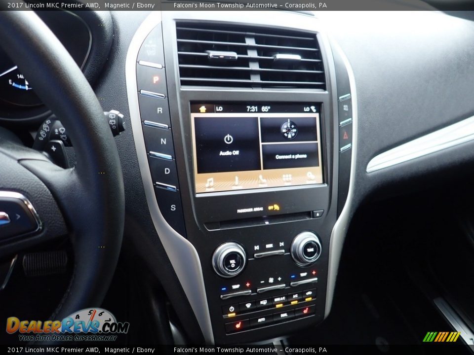 2017 Lincoln MKC Premier AWD Magnetic / Ebony Photo #22
