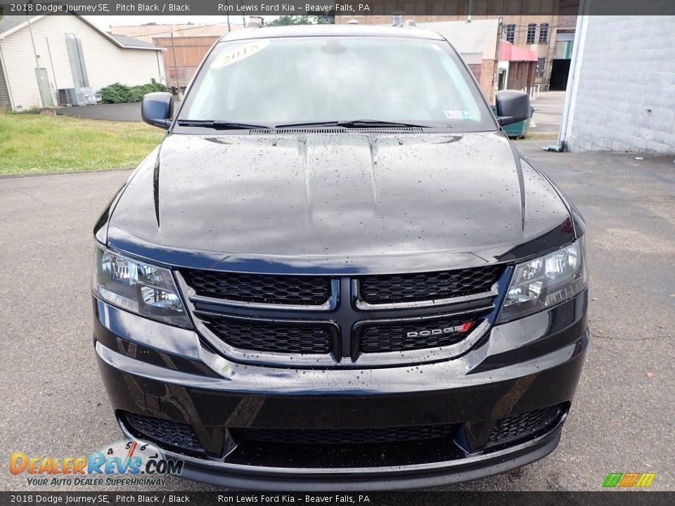 2018 Dodge Journey SE Pitch Black / Black Photo #8