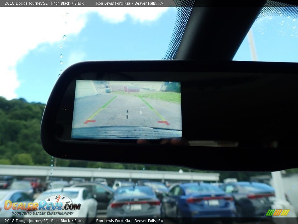 2018 Dodge Journey SE Pitch Black / Black Photo #19