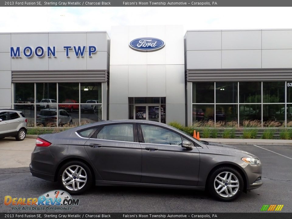 2013 Ford Fusion SE Sterling Gray Metallic / Charcoal Black Photo #1