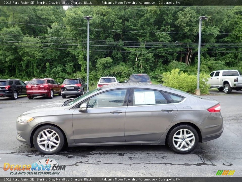 2013 Ford Fusion SE Sterling Gray Metallic / Charcoal Black Photo #6