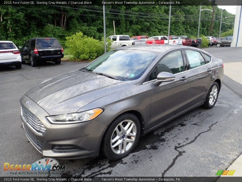 2013 Ford Fusion SE Sterling Gray Metallic / Charcoal Black Photo #7