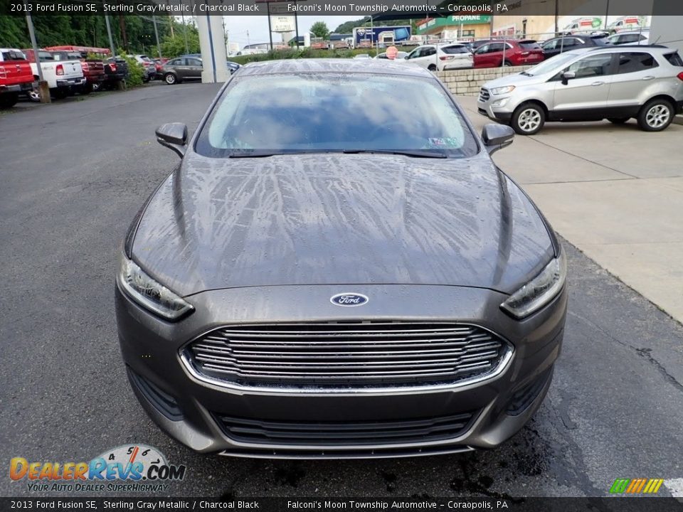 2013 Ford Fusion SE Sterling Gray Metallic / Charcoal Black Photo #8