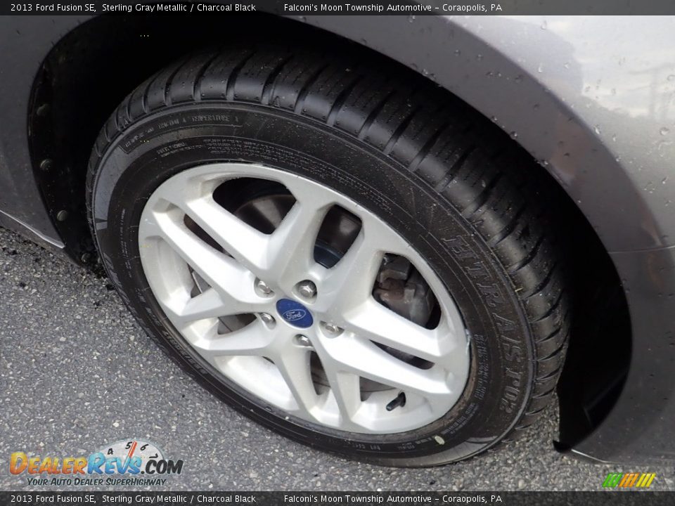 2013 Ford Fusion SE Sterling Gray Metallic / Charcoal Black Photo #10