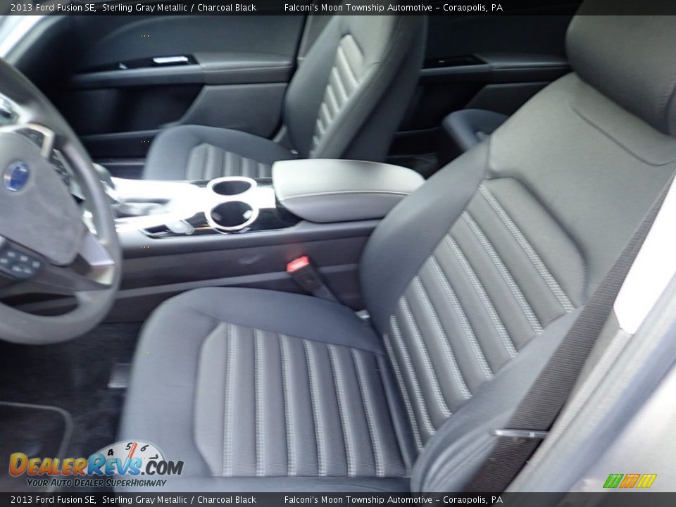 2013 Ford Fusion SE Sterling Gray Metallic / Charcoal Black Photo #15