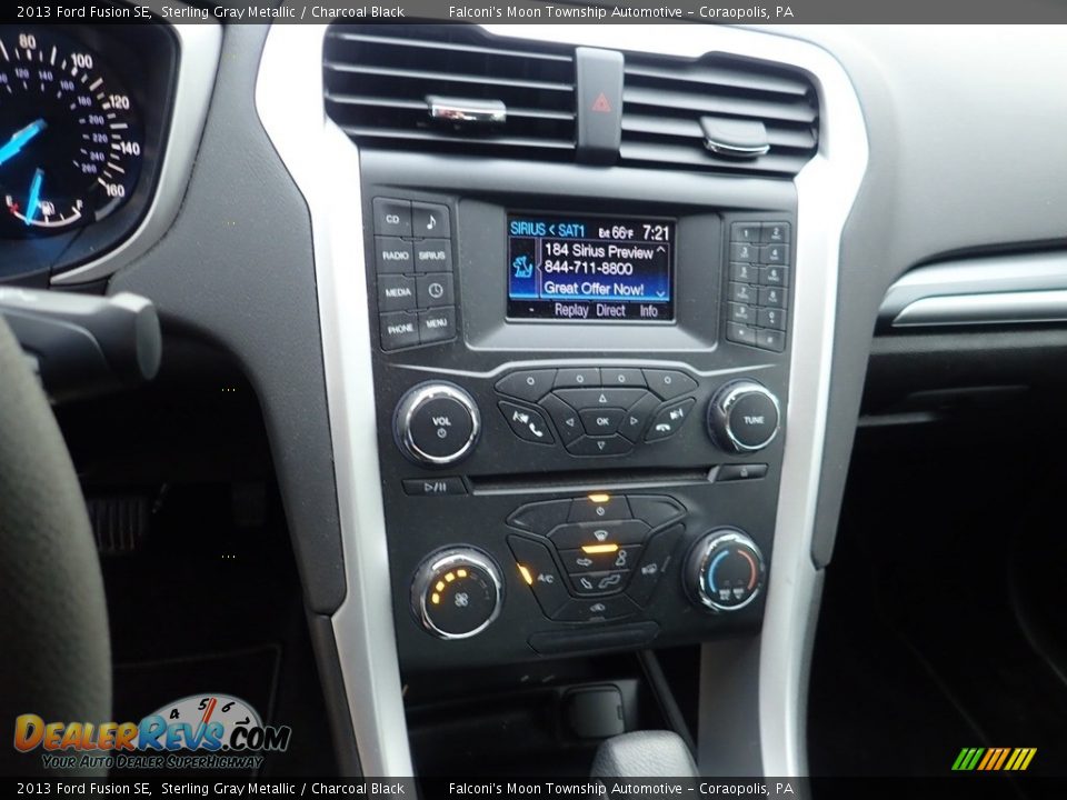 2013 Ford Fusion SE Sterling Gray Metallic / Charcoal Black Photo #23