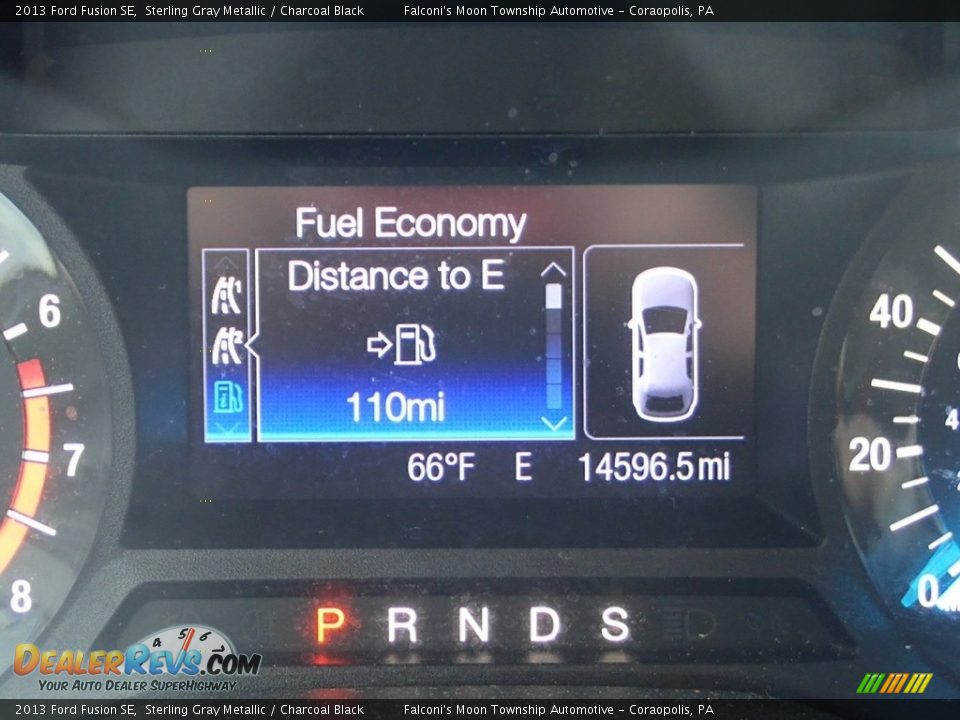 2013 Ford Fusion SE Sterling Gray Metallic / Charcoal Black Photo #25