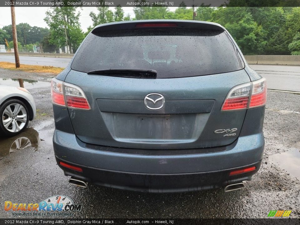 2012 Mazda CX-9 Touring AWD Dolphin Gray Mica / Black Photo #3