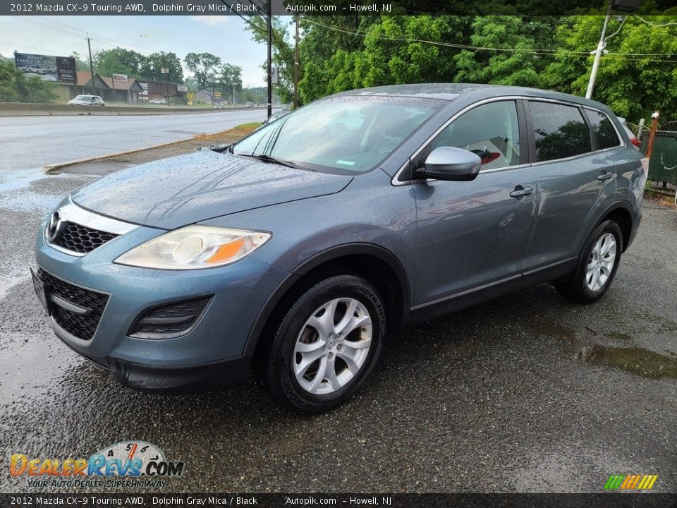 2012 Mazda CX-9 Touring AWD Dolphin Gray Mica / Black Photo #5