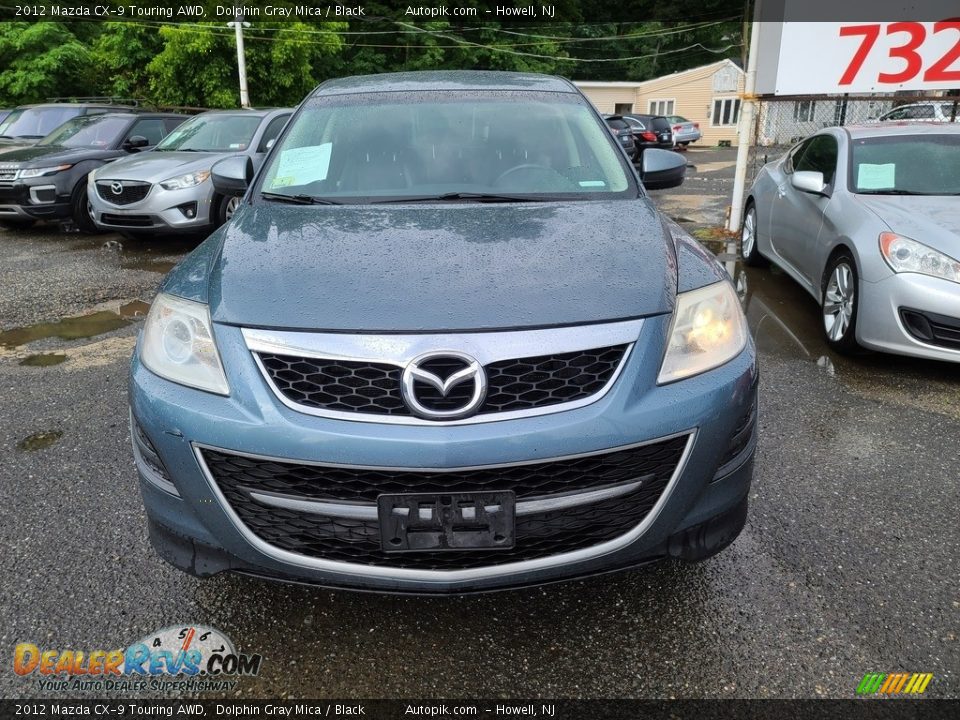 2012 Mazda CX-9 Touring AWD Dolphin Gray Mica / Black Photo #7
