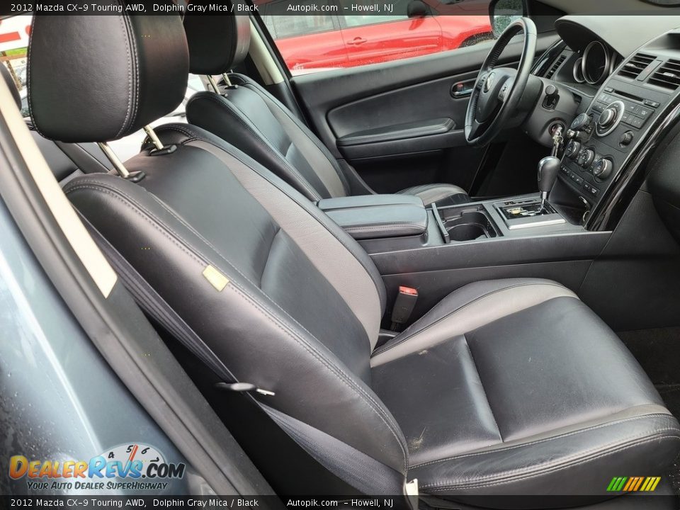2012 Mazda CX-9 Touring AWD Dolphin Gray Mica / Black Photo #8
