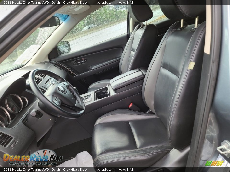 2012 Mazda CX-9 Touring AWD Dolphin Gray Mica / Black Photo #11