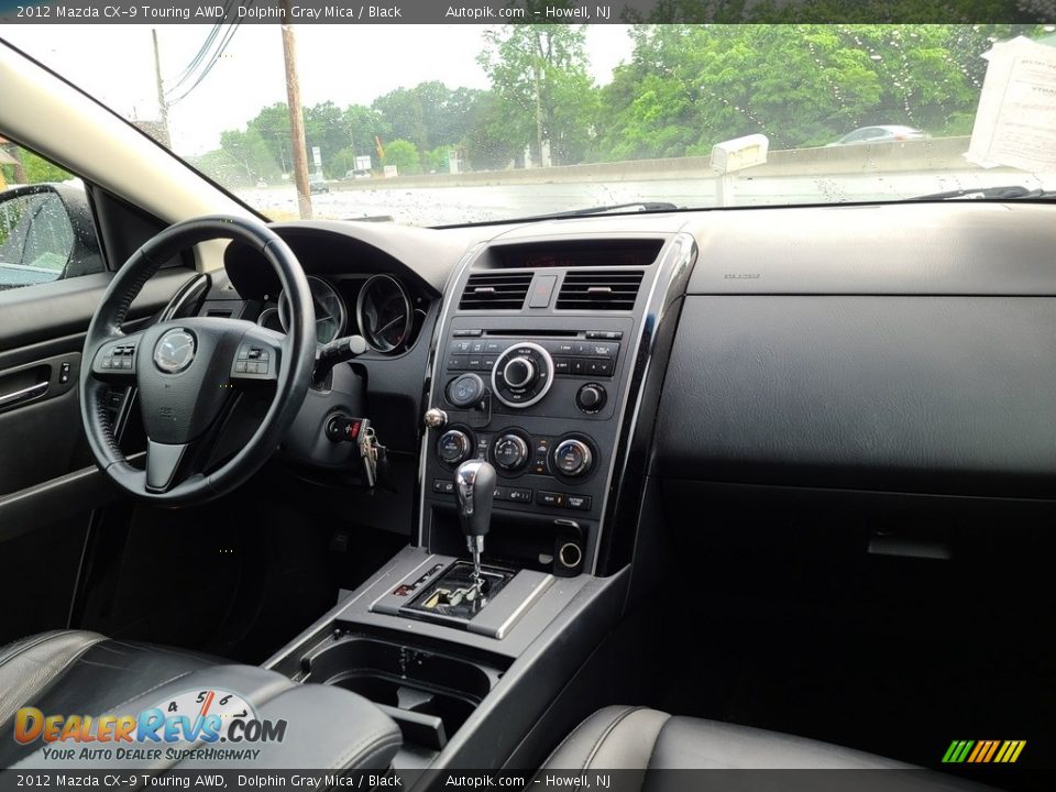 2012 Mazda CX-9 Touring AWD Dolphin Gray Mica / Black Photo #12