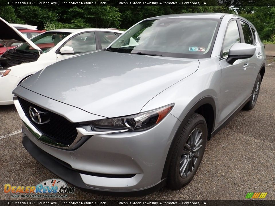 2017 Mazda CX-5 Touring AWD Sonic Silver Metallic / Black Photo #1