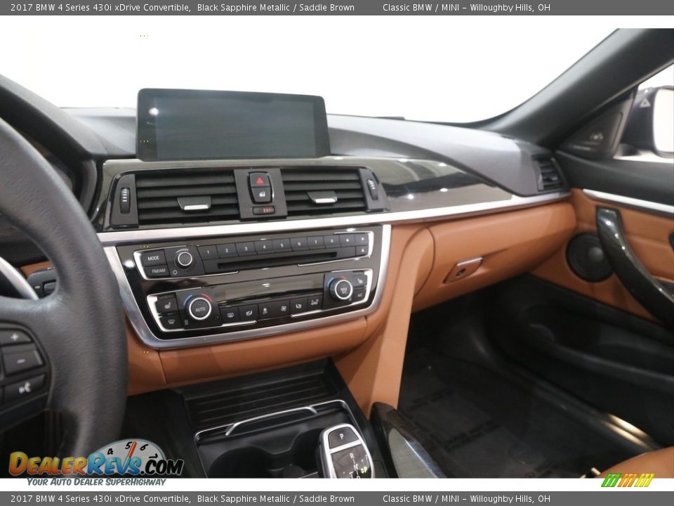 Dashboard of 2017 BMW 4 Series 430i xDrive Convertible Photo #10