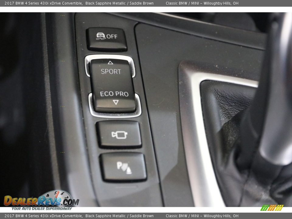 Controls of 2017 BMW 4 Series 430i xDrive Convertible Photo #14