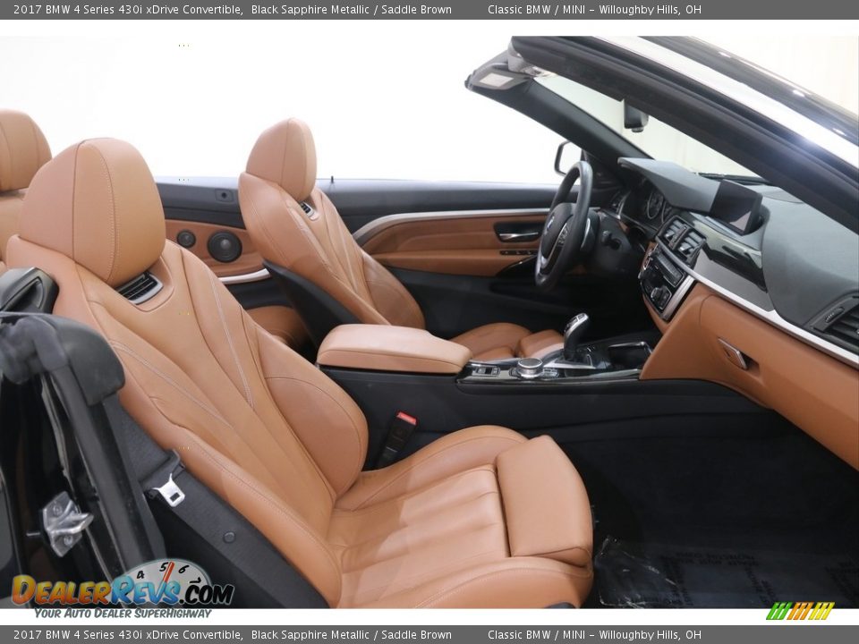 Front Seat of 2017 BMW 4 Series 430i xDrive Convertible Photo #16