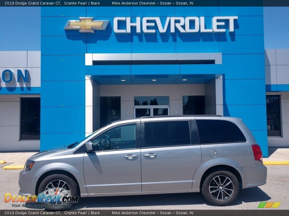 2019 Dodge Grand Caravan GT Granite Pearl / Black Photo #1