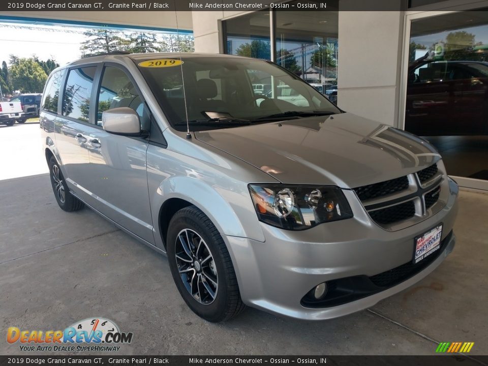 2019 Dodge Grand Caravan GT Granite Pearl / Black Photo #2