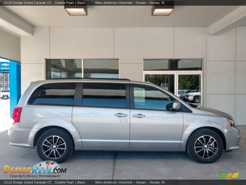 2019 Dodge Grand Caravan GT Granite Pearl / Black Photo #3