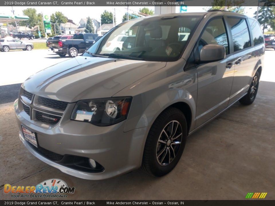 2019 Dodge Grand Caravan GT Granite Pearl / Black Photo #8