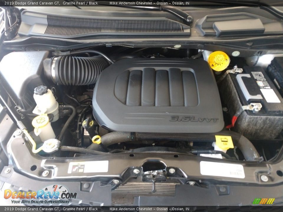2019 Dodge Grand Caravan GT Granite Pearl / Black Photo #10