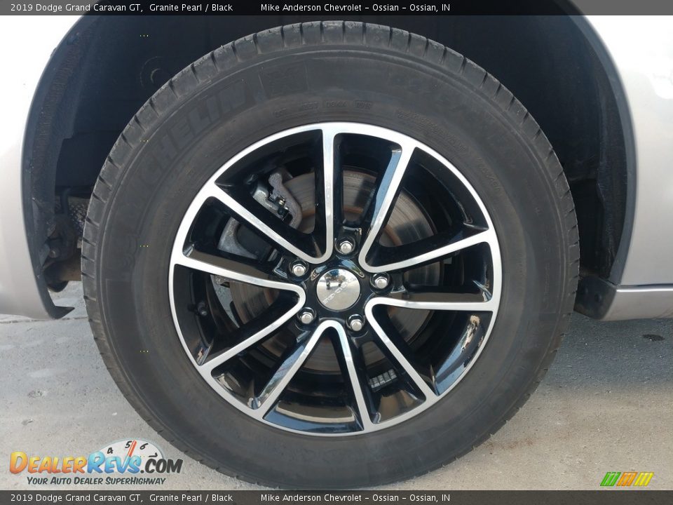 2019 Dodge Grand Caravan GT Granite Pearl / Black Photo #12