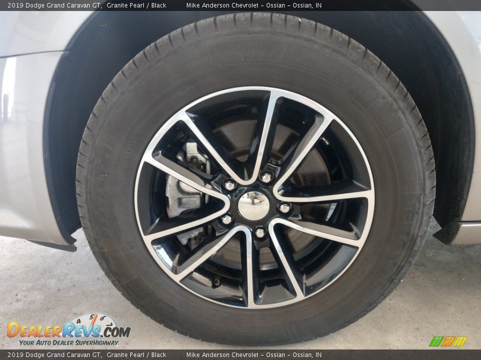 2019 Dodge Grand Caravan GT Granite Pearl / Black Photo #14