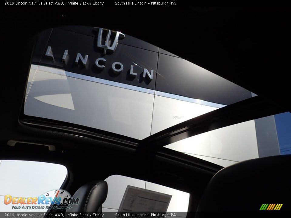 2019 Lincoln Nautilus Select AWD Infinite Black / Ebony Photo #20