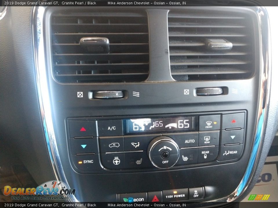2019 Dodge Grand Caravan GT Granite Pearl / Black Photo #25