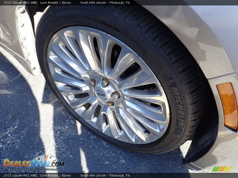 2015 Lincoln MKZ AWD Luxe Metallic / Ebony Photo #5