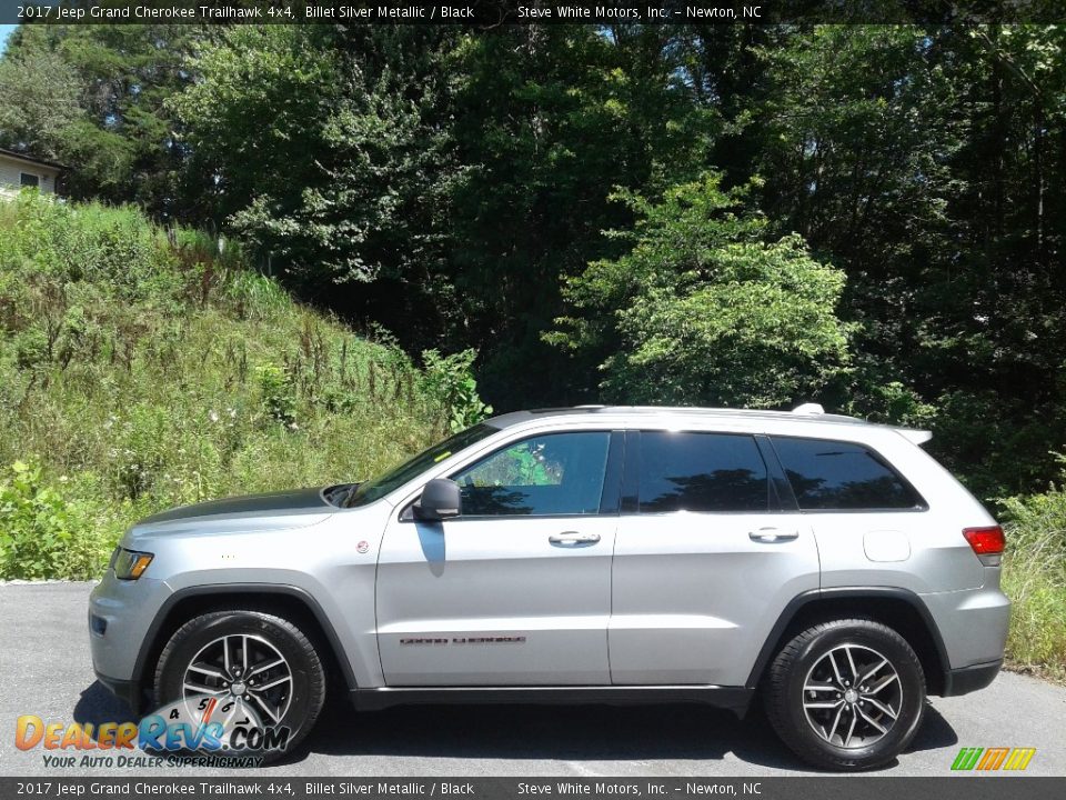 2017 Jeep Grand Cherokee Trailhawk 4x4 Billet Silver Metallic / Black Photo #1