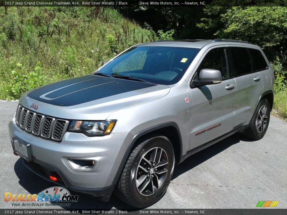 2017 Jeep Grand Cherokee Trailhawk 4x4 Billet Silver Metallic / Black Photo #2
