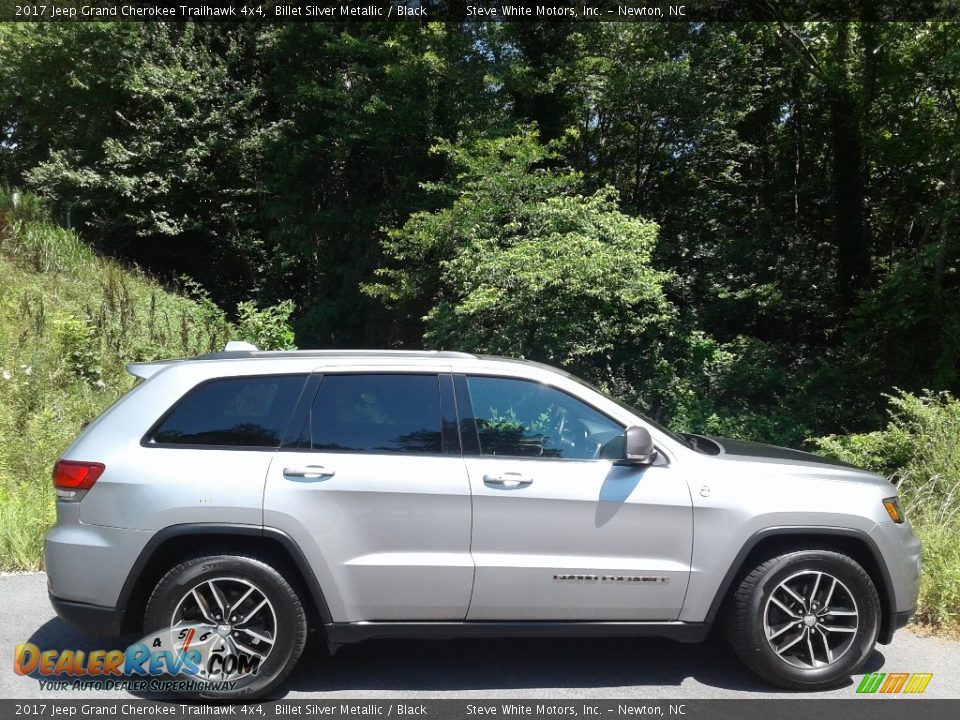 2017 Jeep Grand Cherokee Trailhawk 4x4 Billet Silver Metallic / Black Photo #5