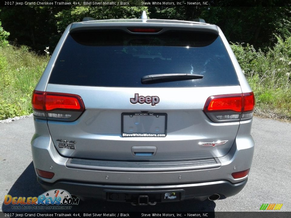 2017 Jeep Grand Cherokee Trailhawk 4x4 Billet Silver Metallic / Black Photo #7