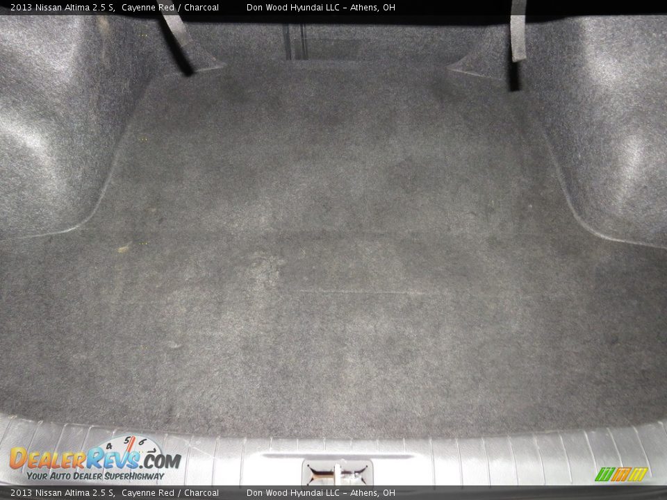 2013 Nissan Altima 2.5 S Cayenne Red / Charcoal Photo #13