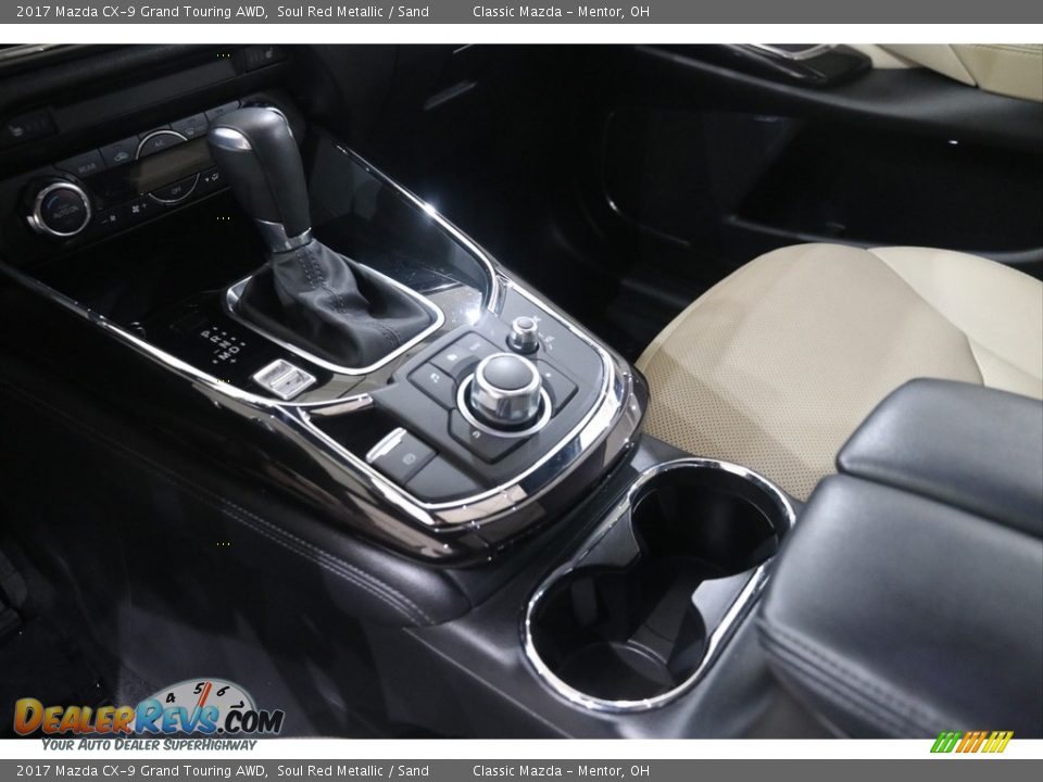 2017 Mazda CX-9 Grand Touring AWD Soul Red Metallic / Sand Photo #15