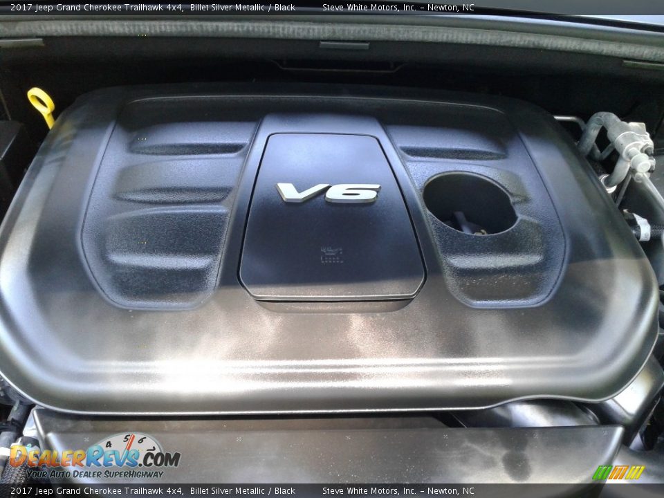 2017 Jeep Grand Cherokee Trailhawk 4x4 Billet Silver Metallic / Black Photo #9