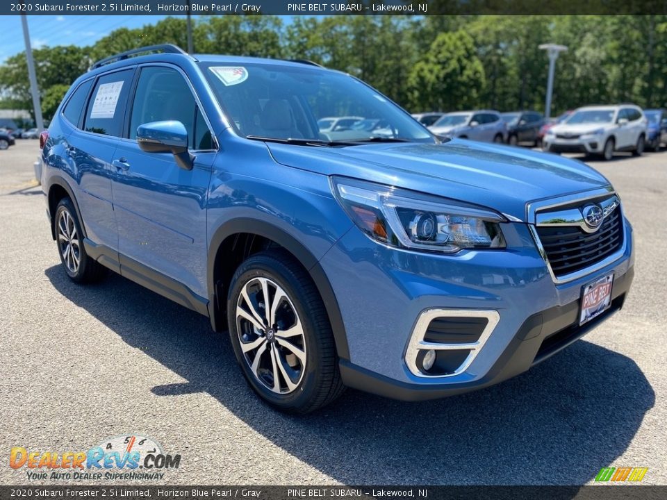 2020 Subaru Forester 2.5i Limited Horizon Blue Pearl / Gray Photo #1